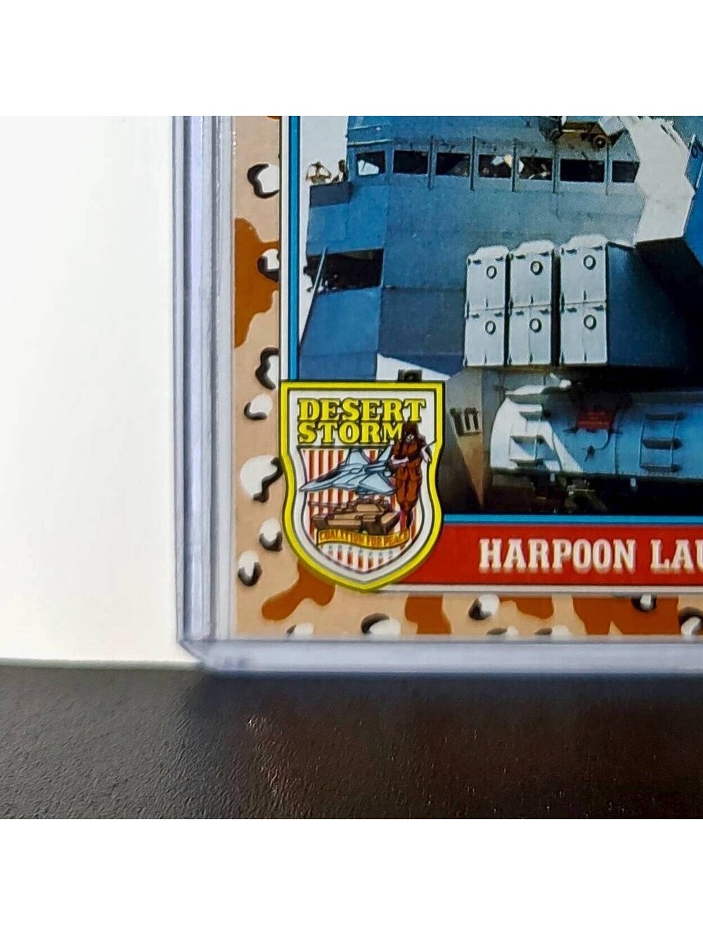 Harpoon Launch 1991 Topps Desert Storm #152 Card - Picture 5 of 10